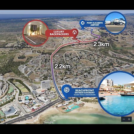 Auberge de jeunesse Luxury Backpackers à Port Elizabeth Extérieur photo